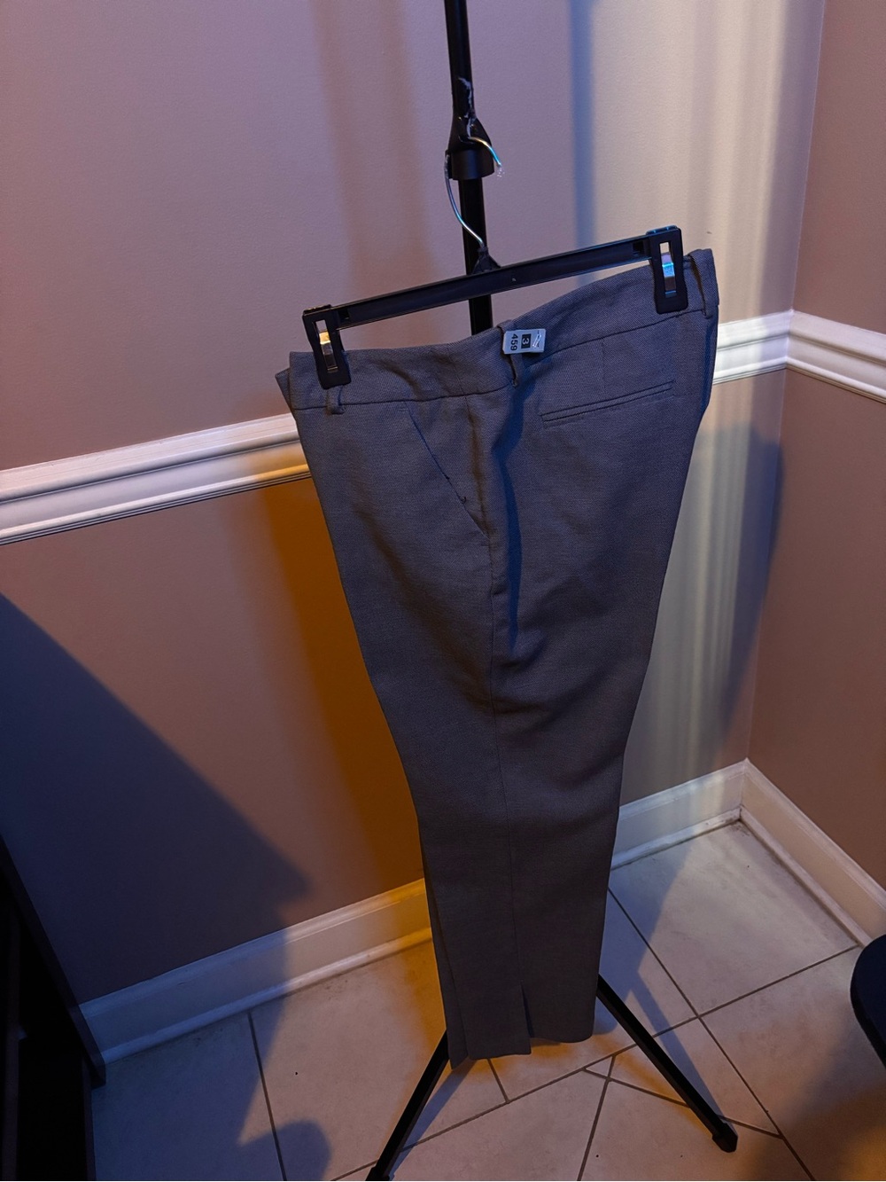 a new day Gray Straight-Leg Tailored Trousers